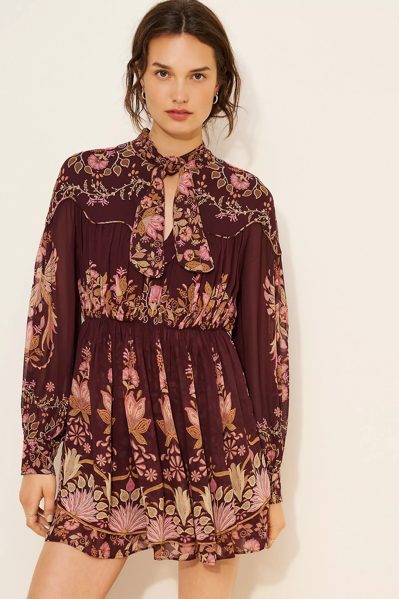 FARM Rio Bella Mini Dress | Anthropologie (US)