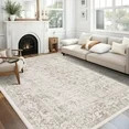 BERTHMEER 9'x12' Large Area Rugs Washable Vintage Rugs for Living Room Farmhouse Dining Room Offi... | Walmart (US)