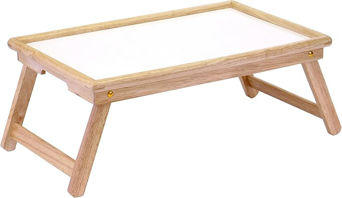Winsome 24.6-Inch Breakfast Folding Bed Tray with Flip Top, Natural (98721) | Amazon (US)