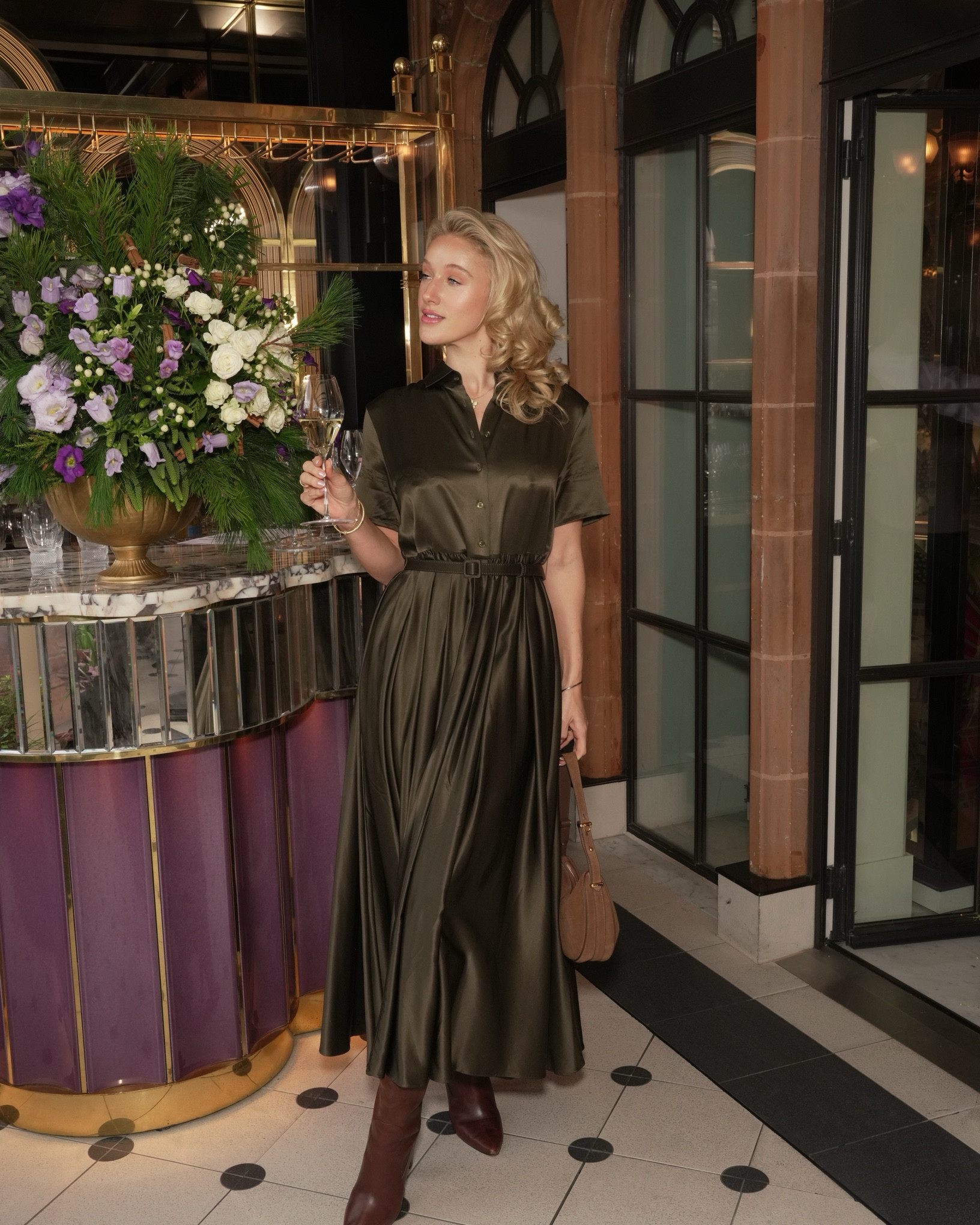 What I wore to the Harrods Festive Afternoon Tea ✨🤎

#LTKwinter #LTKdatenight #LTKfestive