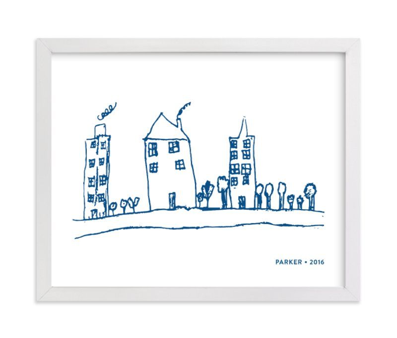 "Your Drawing as Art Print" - Drawn Digital Art by Minted. | Minted