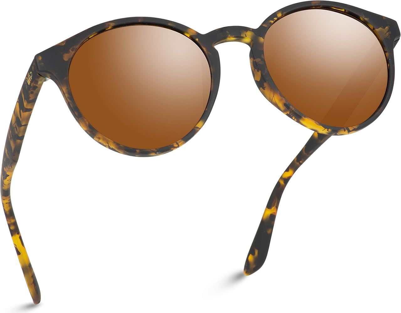 WearMe Pro - Classic Small Round Retro Sunglasses | Amazon (US)