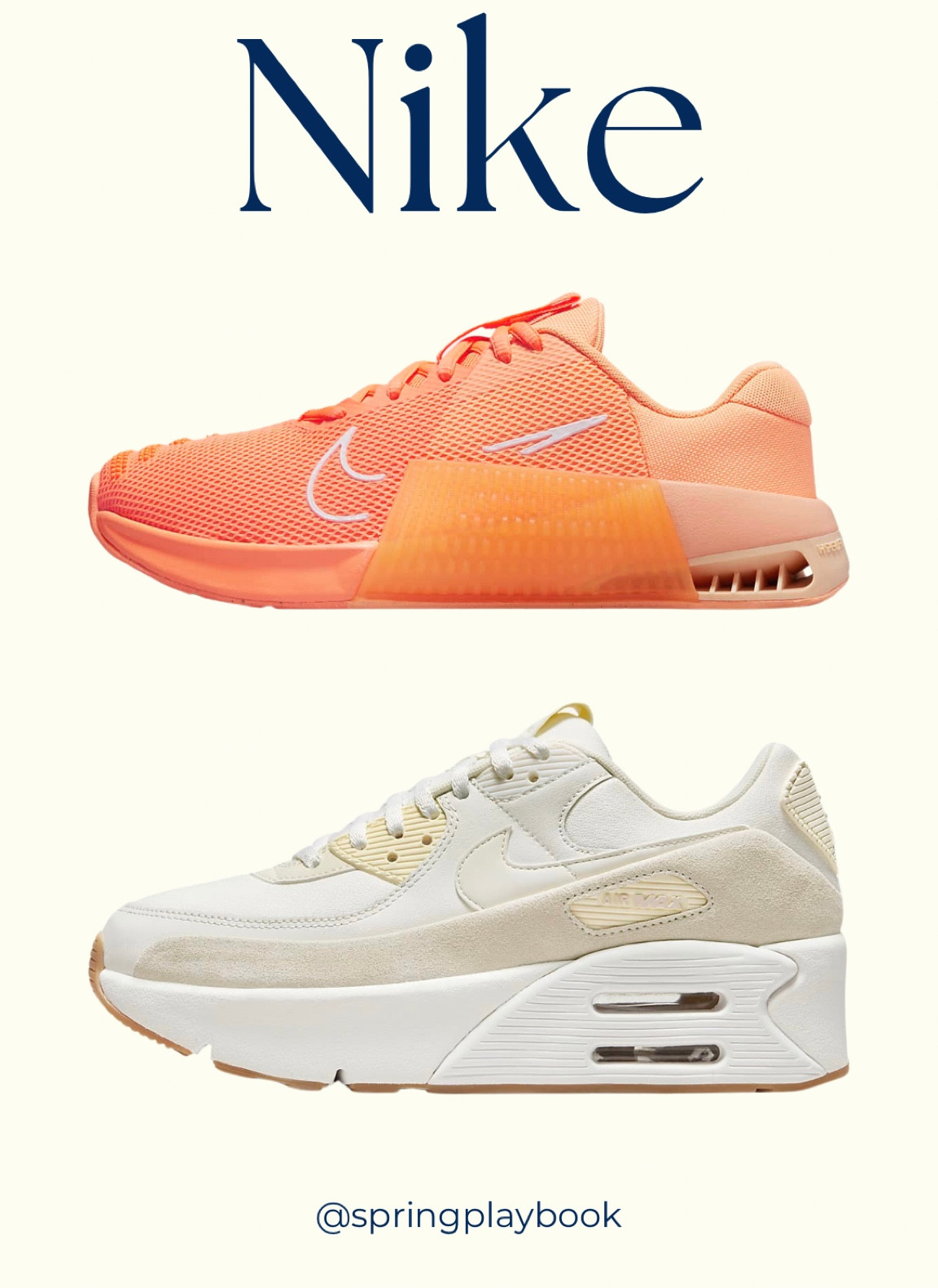 New at Nike:
Nike Metcon 9 (my husband’s fav workout shoe)
Nike Max 90 (that platform has my name written all over it!)

#createdcolorful #createdcolorfulspring #hocspring #tcispring #pcaspring #lightspring #warmspring #truespring #brightspring #clearspring #paintboxspring #bluespring

#LTKstyletip #LTKfitness #LTKshoecrush