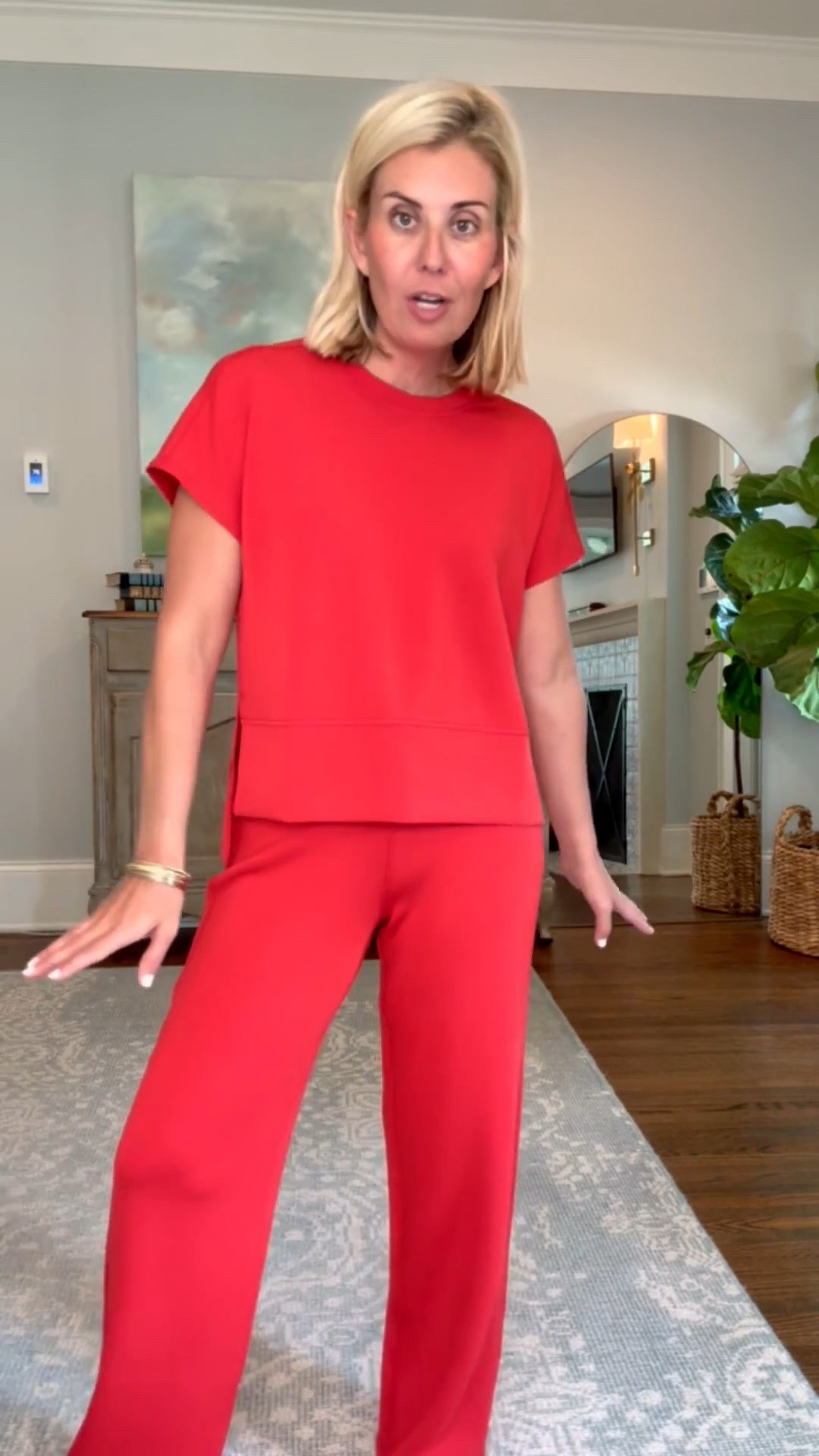 This new Lip Stain shade from Spanx is such a YES!! This is a newer style pant for me and I love them! I’m in XS top and small petite pants. ￼

#LTKdayinmylife #LTKootd #LTKmomlife