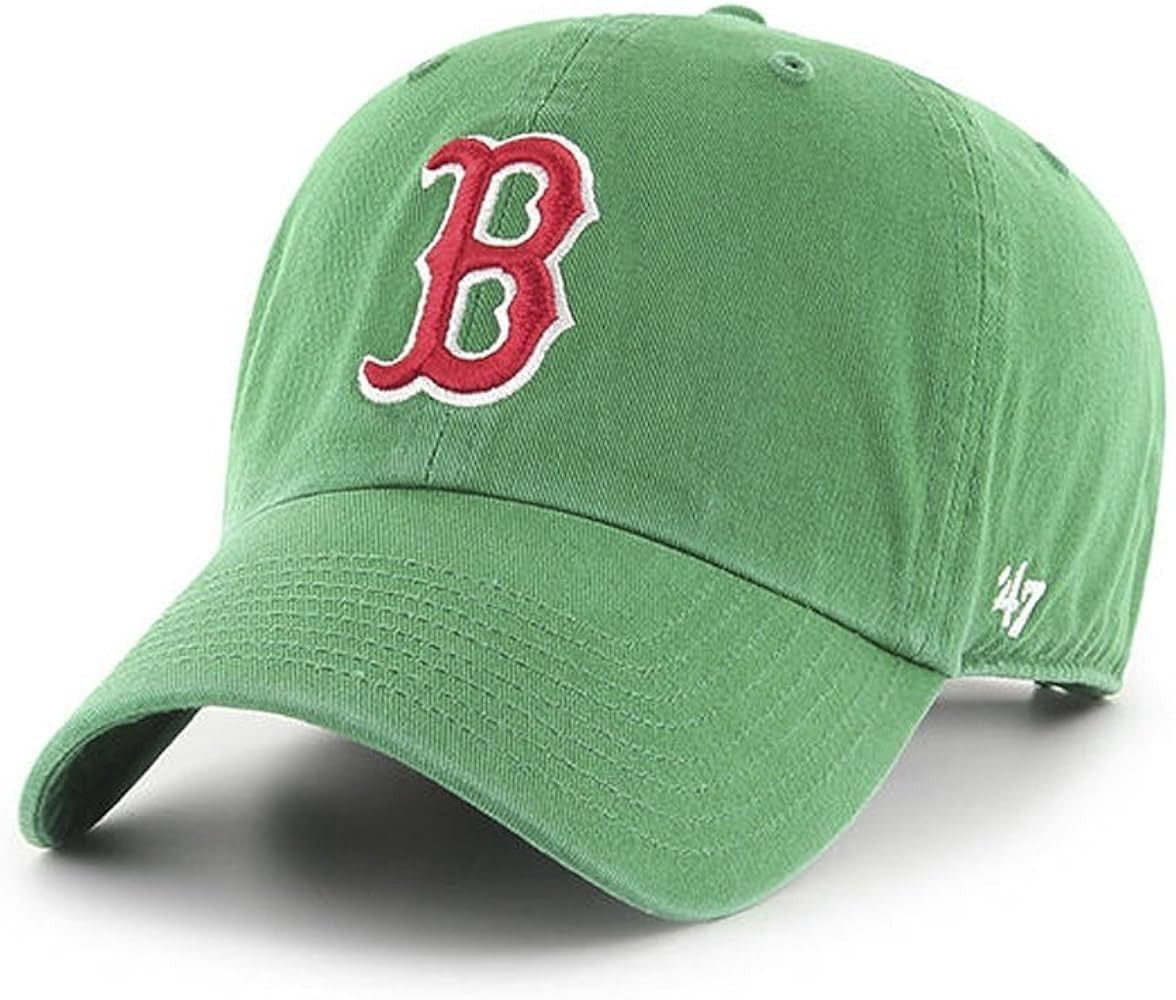 MLB Boston Red Sox St. Patty's Clean up Adjustable Cap (Green) | Amazon (US)