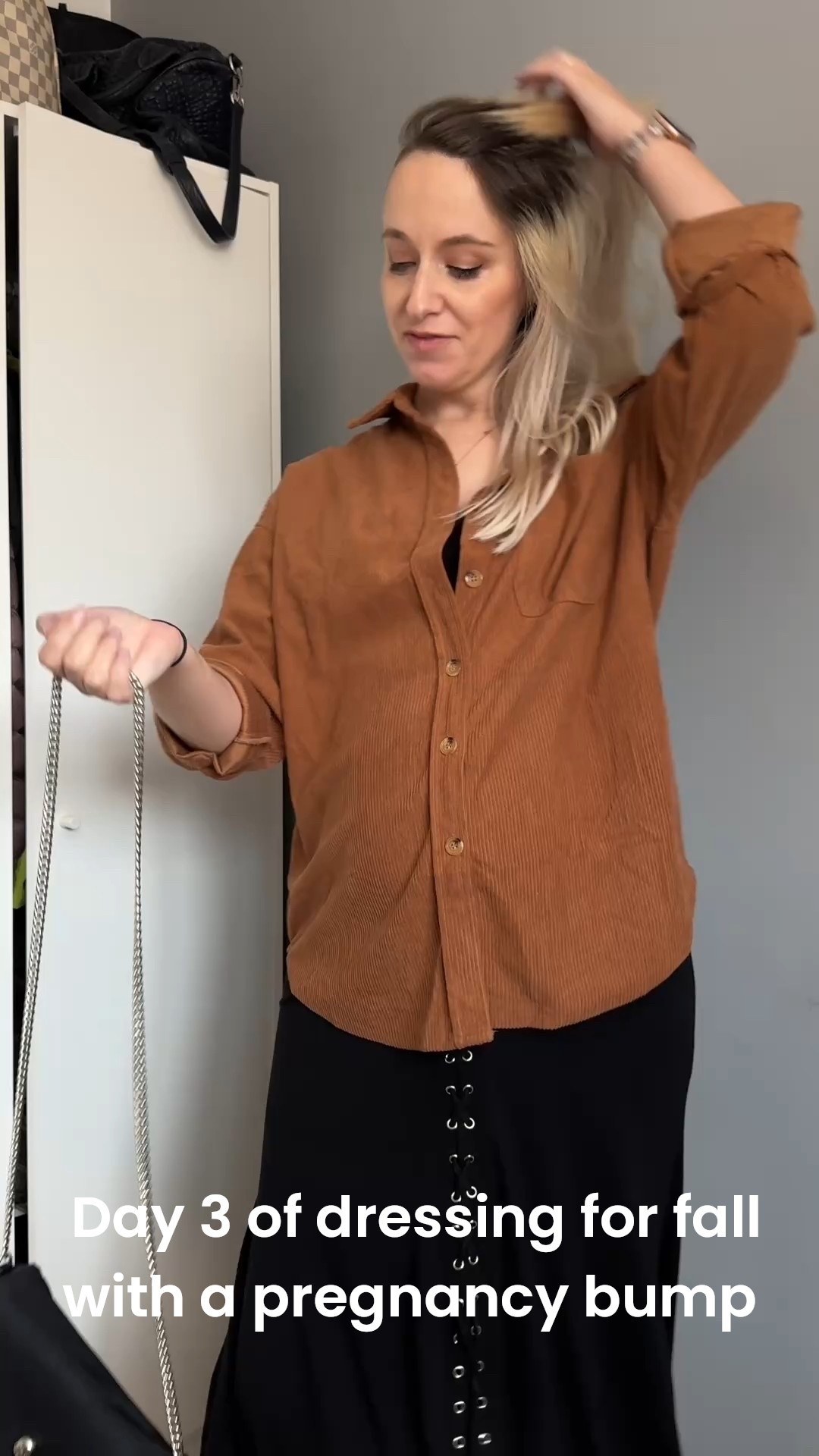 Dressing the pregnancy bump for fall 

#LTKSeasonal #LTKBump #LTKStyleTip