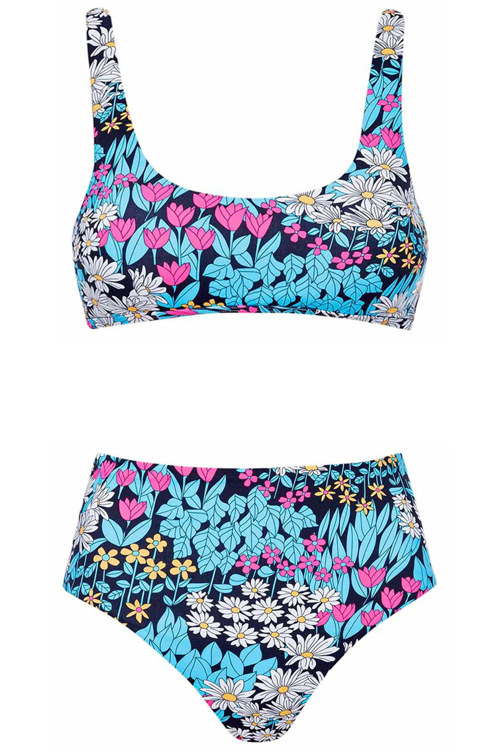 Santorini Bikini Blossom Set | VETCHY