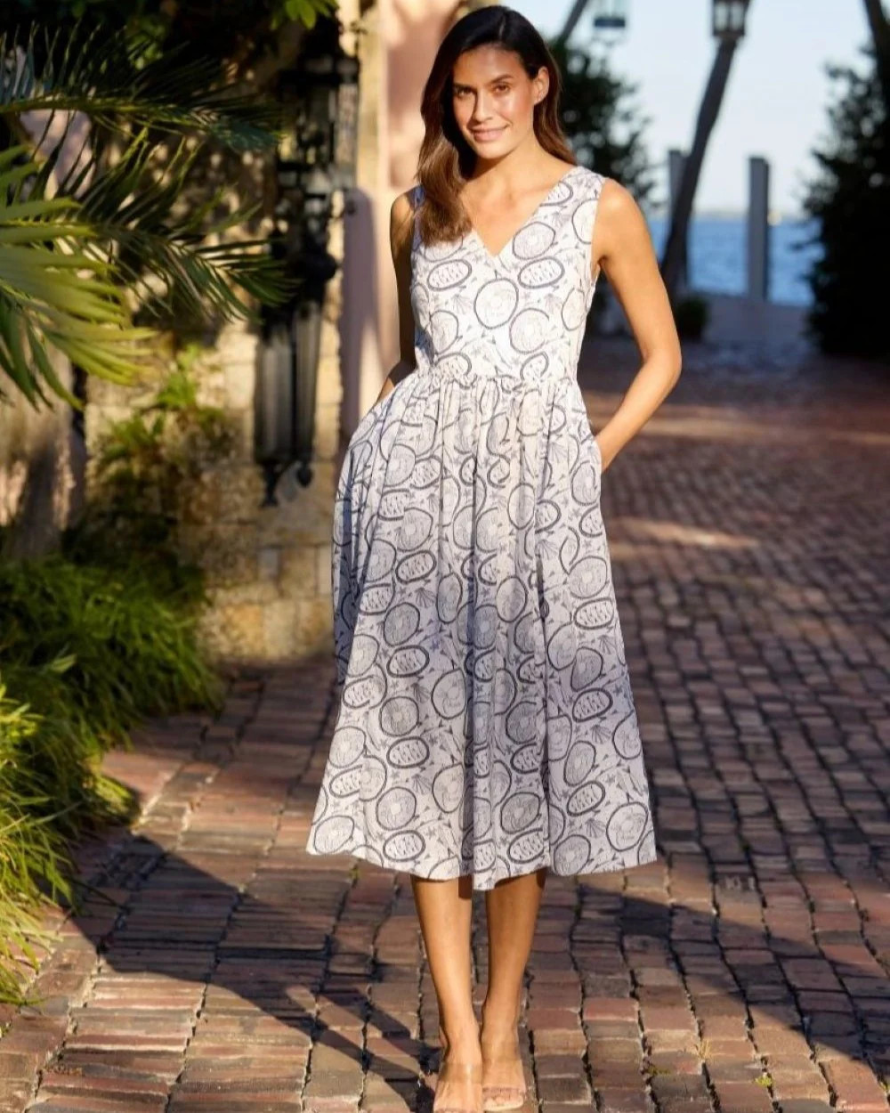 Pansy Dress - Stretch Poplin | Jude Connally