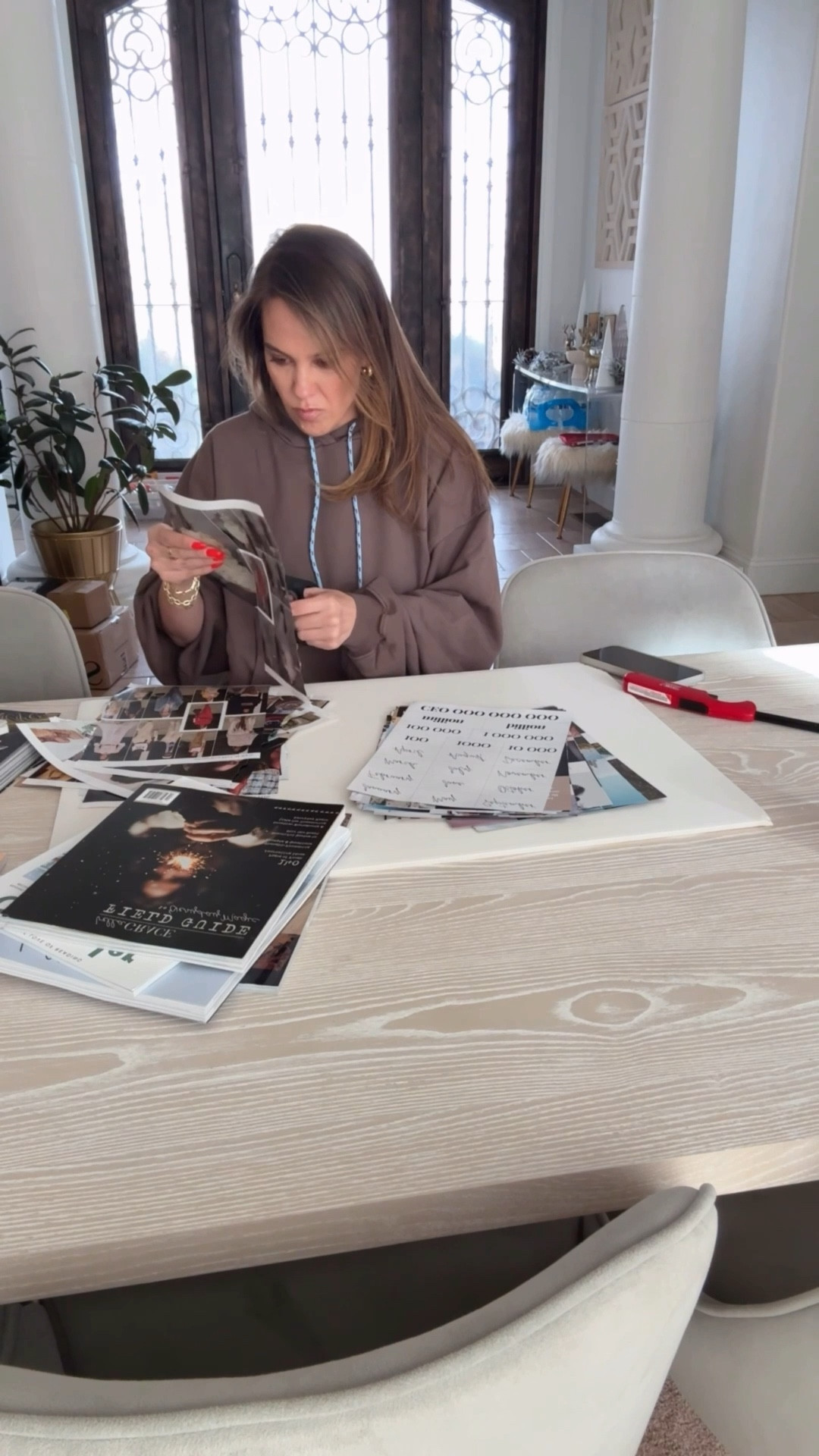 This year I used some Vision Board kits and it made this process so much easier! Allowed me more time to also order all of the productivity items I’m bringing into 2026! Type A dream come true  