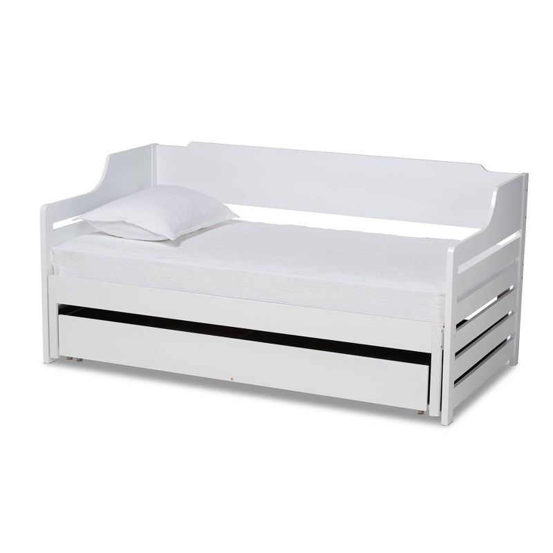 Twin to King Jameson Expandable Daybed with Storage Drawer - Baxton Studio | Target