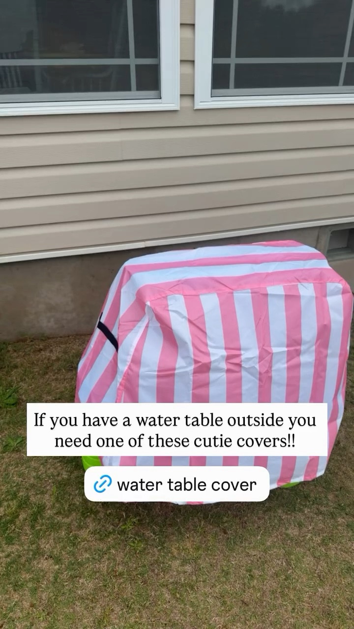 If you have a water table outside you need one of these cutie covers!!