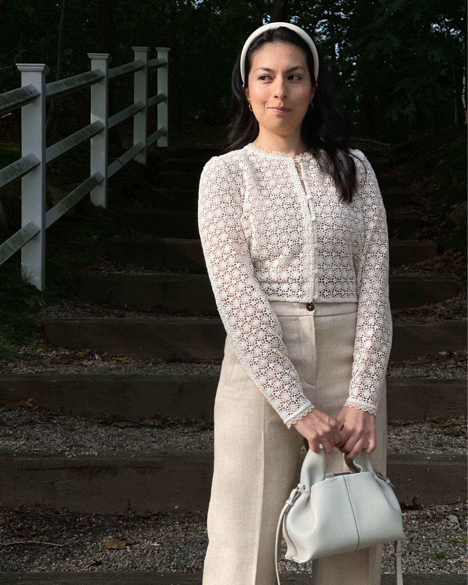 Yumi top size 2
Martin Trousers Size 4 
Nisolo boots size 7

#LTKSeasonal #LTKstyletip