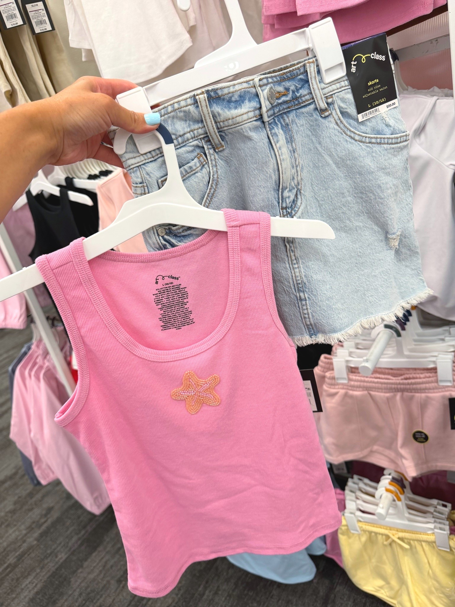 Target Summer Putfit Ideas for girls Pink Beaded Floral tank and devil
Skirt @Target  #target #targetstyle #targetkids #newattarget #artclass #summeroutfitideas

#LTKootd #LTKKids #LTKTravel