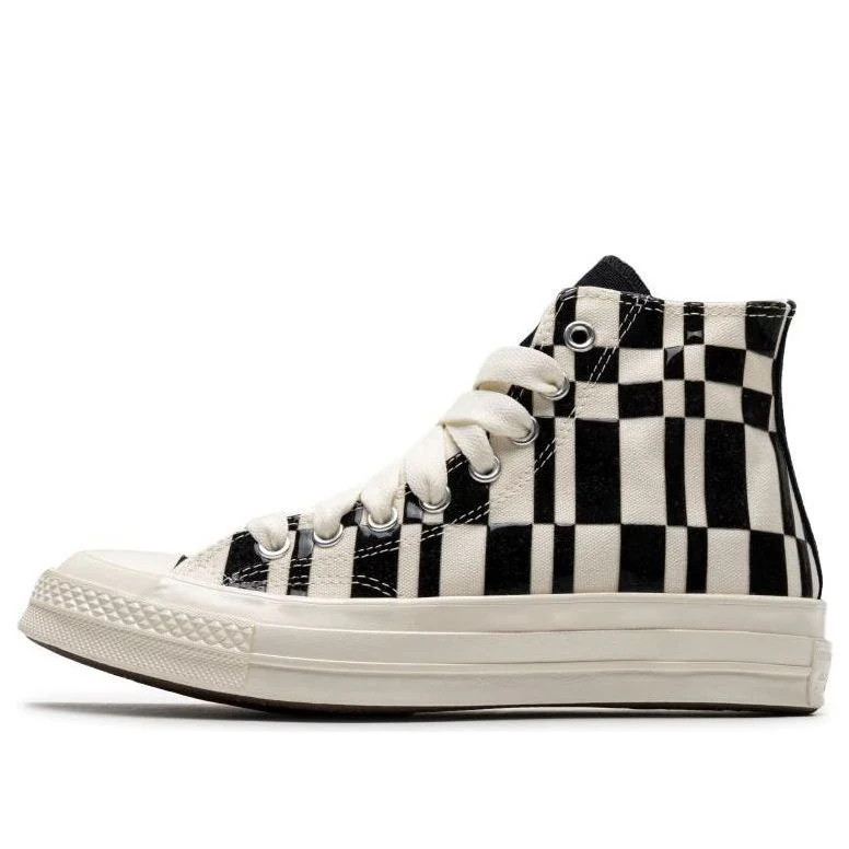 Converse Chuck 70 Vintage Canvas High-Top Shoes 'Black Beige' | KICKS CREW