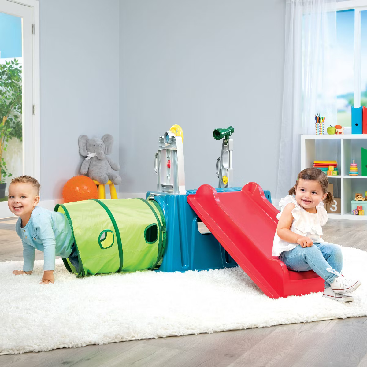 Little Tikes Easy Store Slide and Explore Indoor Outdoor Climber Playset | Target