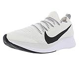 Nike Womens Zoom Fly Flyknit Running Shoes (6, White/Black/Platinum) | Amazon (US)
