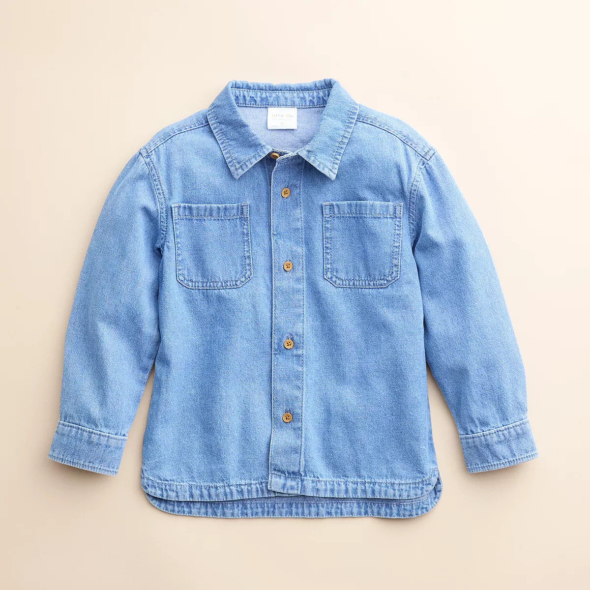 Kids 4-8 Little Co. by Lauren Conrad Organic Chambray Shirt | Kohl's