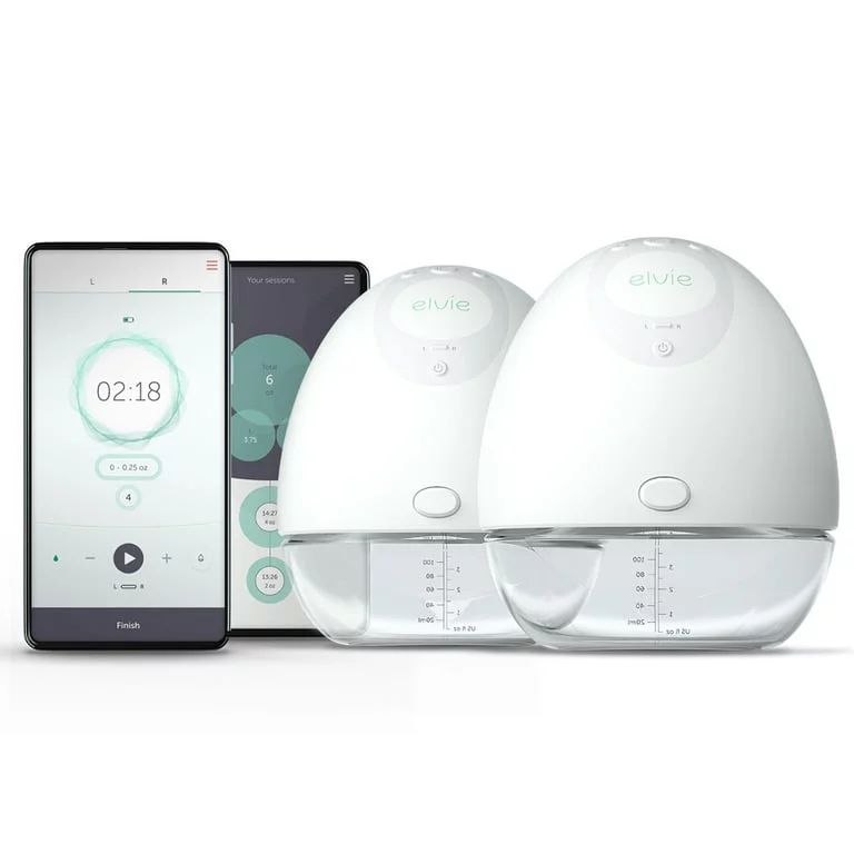 Elvie Pump Silent, Wearable Breast Pump Electric Double Pump | Walmart (US)