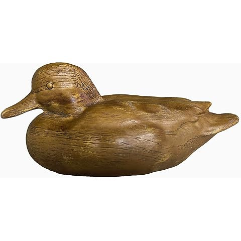 Hymmah Duck Home Decor Statue Rustic Home Decorations for Living Room, Boho Sculpture Resin Anima... | Amazon (US)