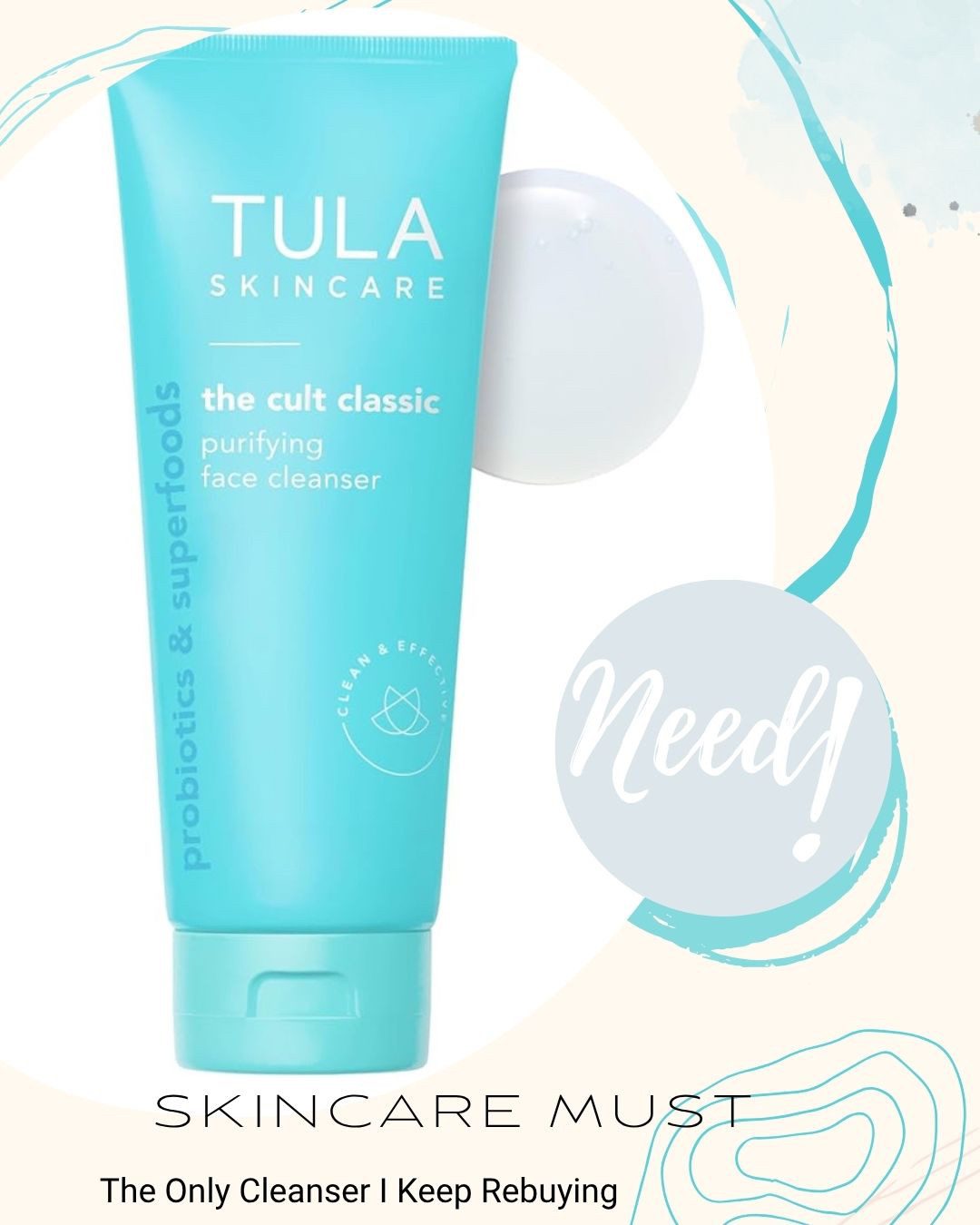 The Only Cleanser I Keep Rebuying – Tula Cult Classic

The face wash I keep coming back to. Tula’s Cult Classic Purifying Cleanser is gel-based, gentle, and makes my skin feel so clean without drying it out. It’s a staple in my faceless routine—simple, fresh, and backed by clean, probiotic-powered ingredients. If you're into low-effort, skin-first routines that actually work, this one’s worth saving.

#tulaskincare #cultclassiccleanser #cleanbeauty #skincareroutine #facelessroutine #gentlecleanser #probioticskincare #kenzieanne #minimalroutine #glowyskin #aestheticproducts #simplebeauty #pinterestskincare #selfcarestack 

 #LTKBeauty