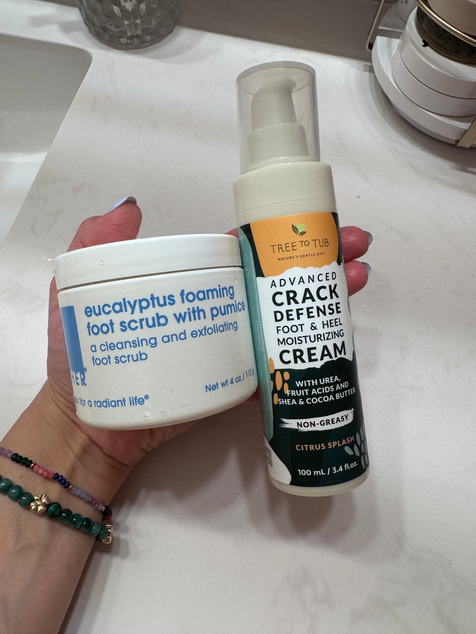 I’ve suffered from cracked heels for years. This is the only combination of products that has worked for me.

Currently on sale for Amazon spring sale!

#LTKSaleAlert #LTKBeauty #LTKselfcare