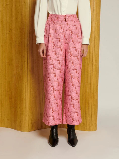 Ghospell Tori Jacquard Trousers | Sister Jane (UK)