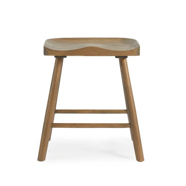 Loxwood Oak Stool | Dunelm (migrated)