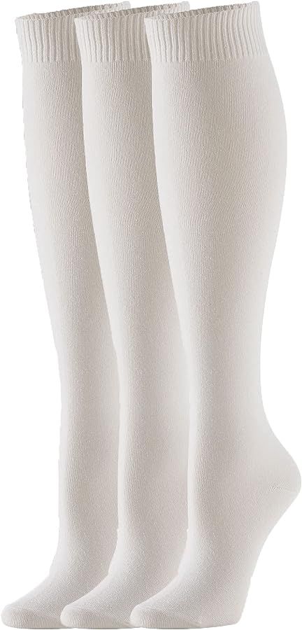 HUE Women's Flat Knit Knee High Sock | Amazon (US)