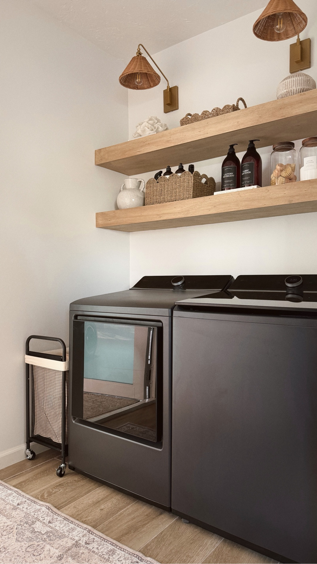 Laundry room refresh ✨ 🧺 

#laundryroom #laundryroomorganization #laundryroomessentials #laundryroomdecor #laundry #washer #dryer #laundryhamper #storagebaskets

#LTKSeasonal #LTKHome #LTKSaleAlert