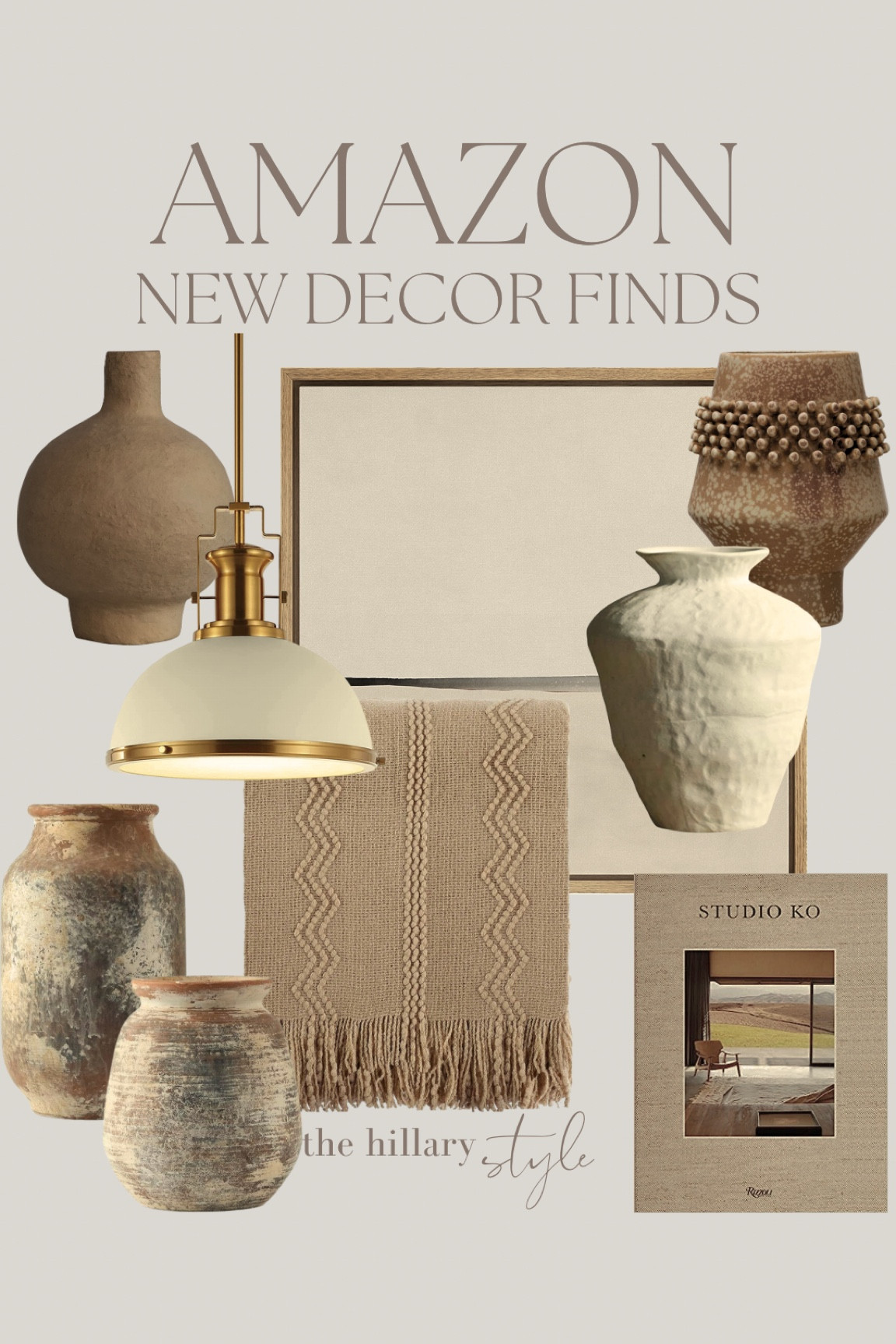 Amazon New Decor Finds 

Amazon, Amazon Home, Amazon Find, Amazon Home Decor, Amazon New Decor Finds, Throw Blanket, Vase, Organic Modern, Wall Art, Pendant Light, Coffee Table Book, Vases, Distressed Vase

#LTKhome #LTKFind #LTKstyletip