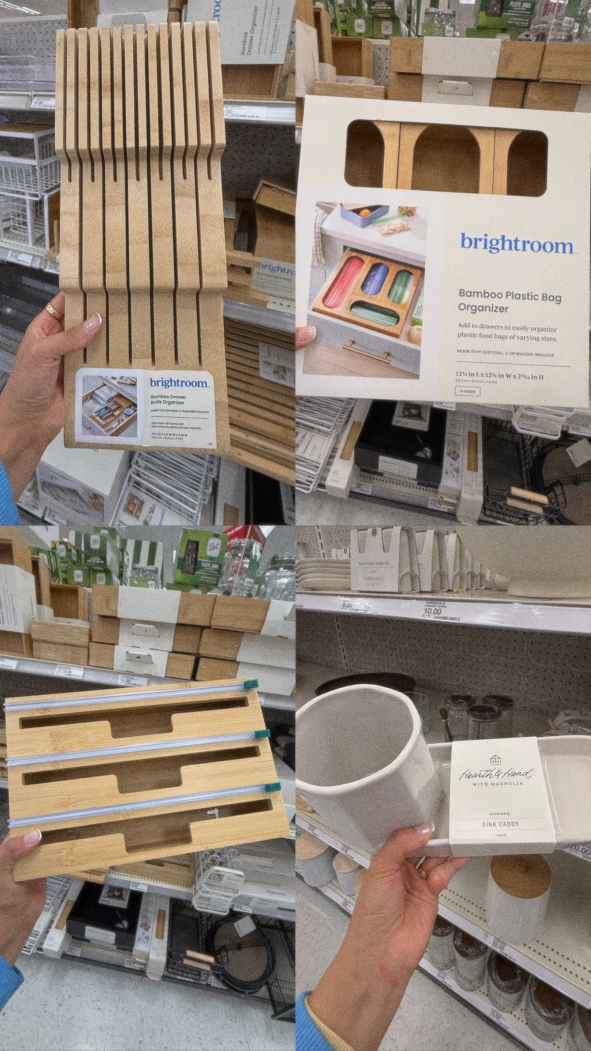 Kitchen org finds from target!! 