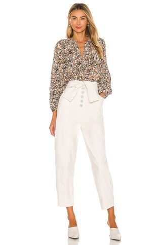Size down!! These are great pants  the pant legs are definitely voluminous, but I actually like t... | Revolve Clothing (Global)