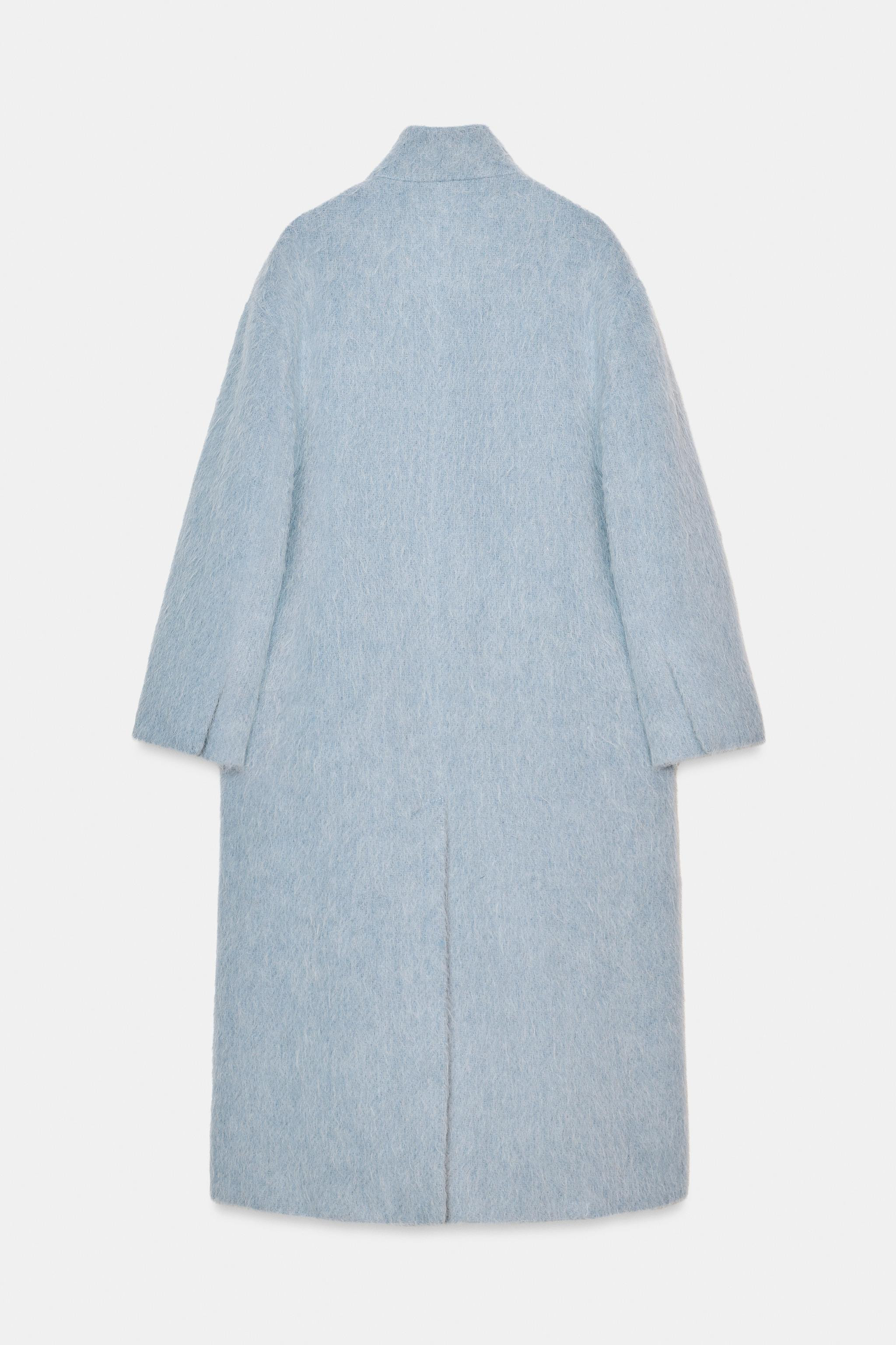 GERADER MANTEL AUS MANTECO-WOLLE – ZW COLLECTION | Zara DE