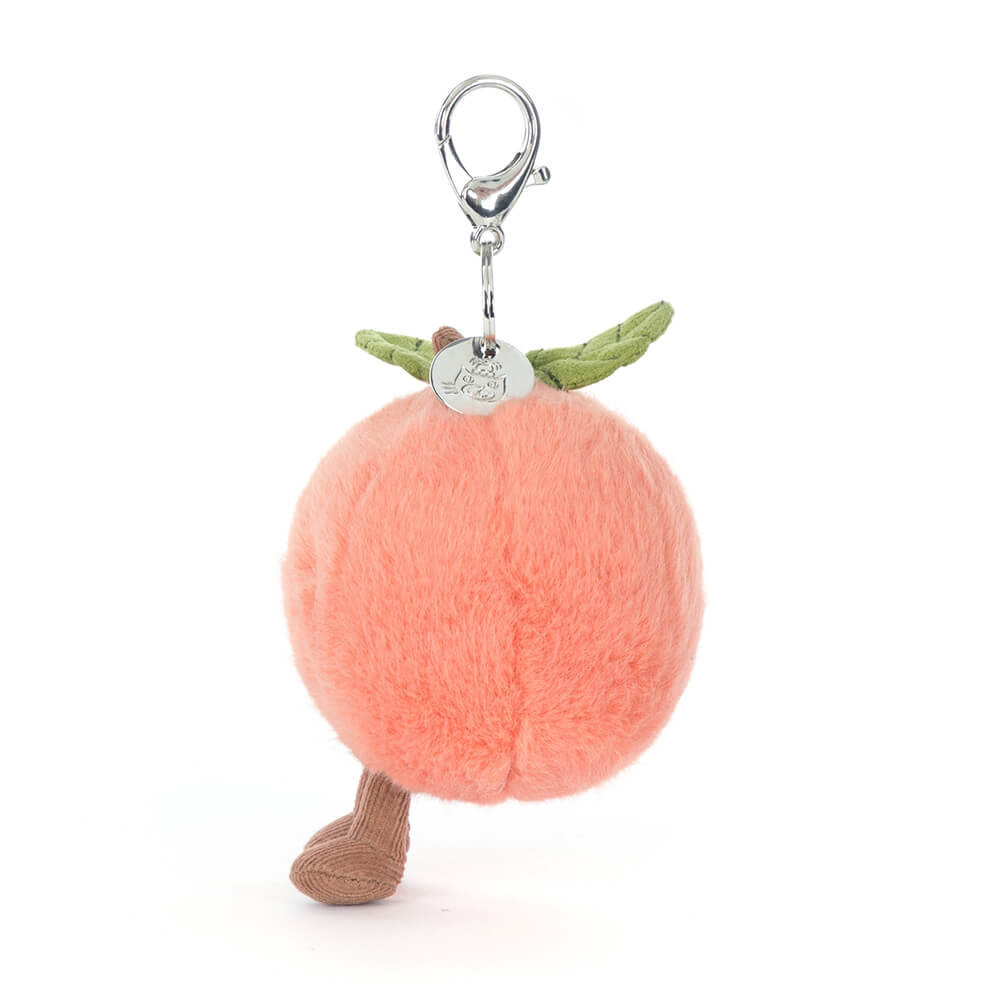 Amuseables Peach Bag Charm | Jellycat US
