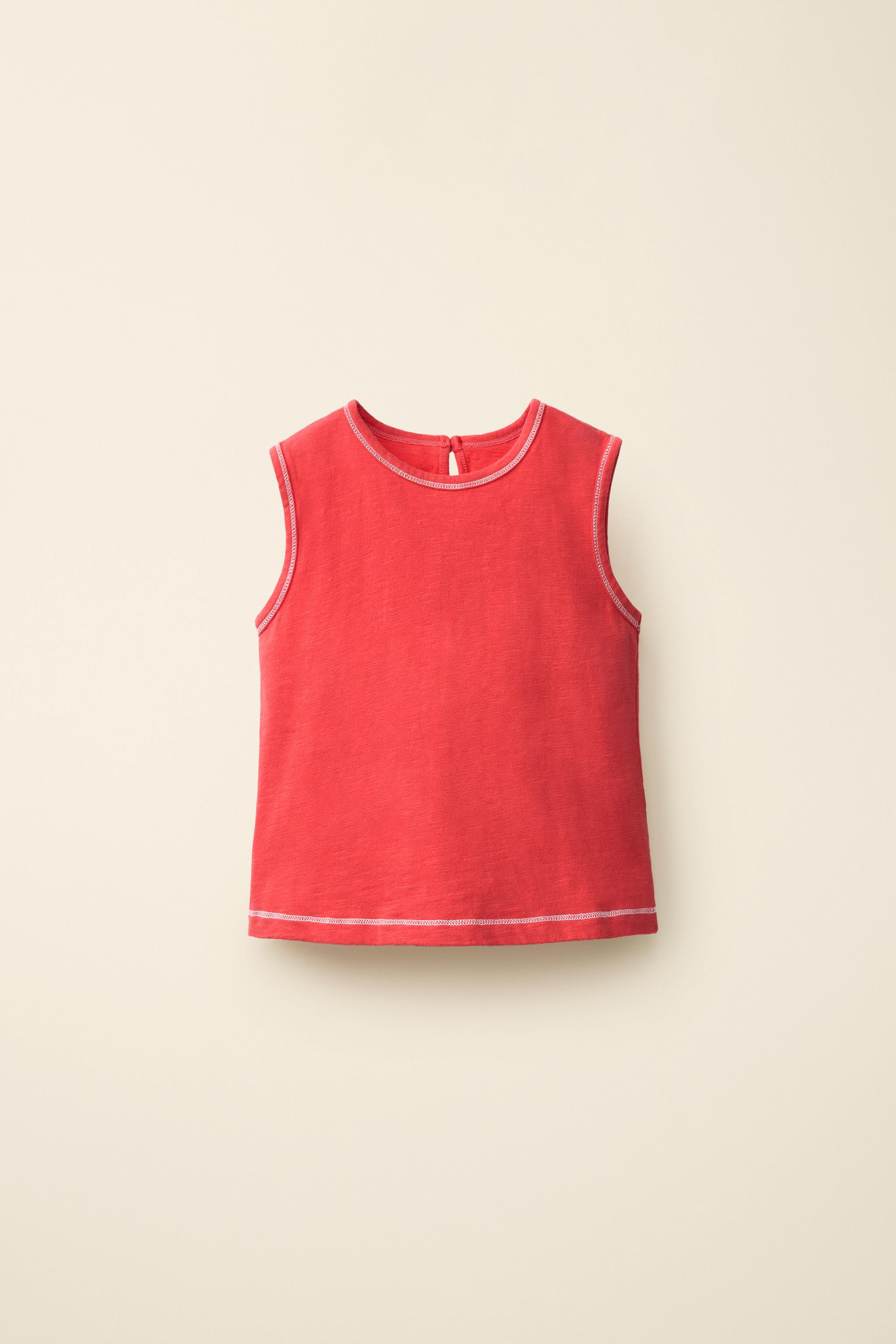 TOPSTITCHED T-SHIRT CREATED BY CARAMEL LONDON X ZARA | Zara US