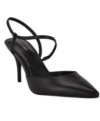Calvin Klein Women's Cordera Strappy Stiletto Pumps - Macy's | Macy's