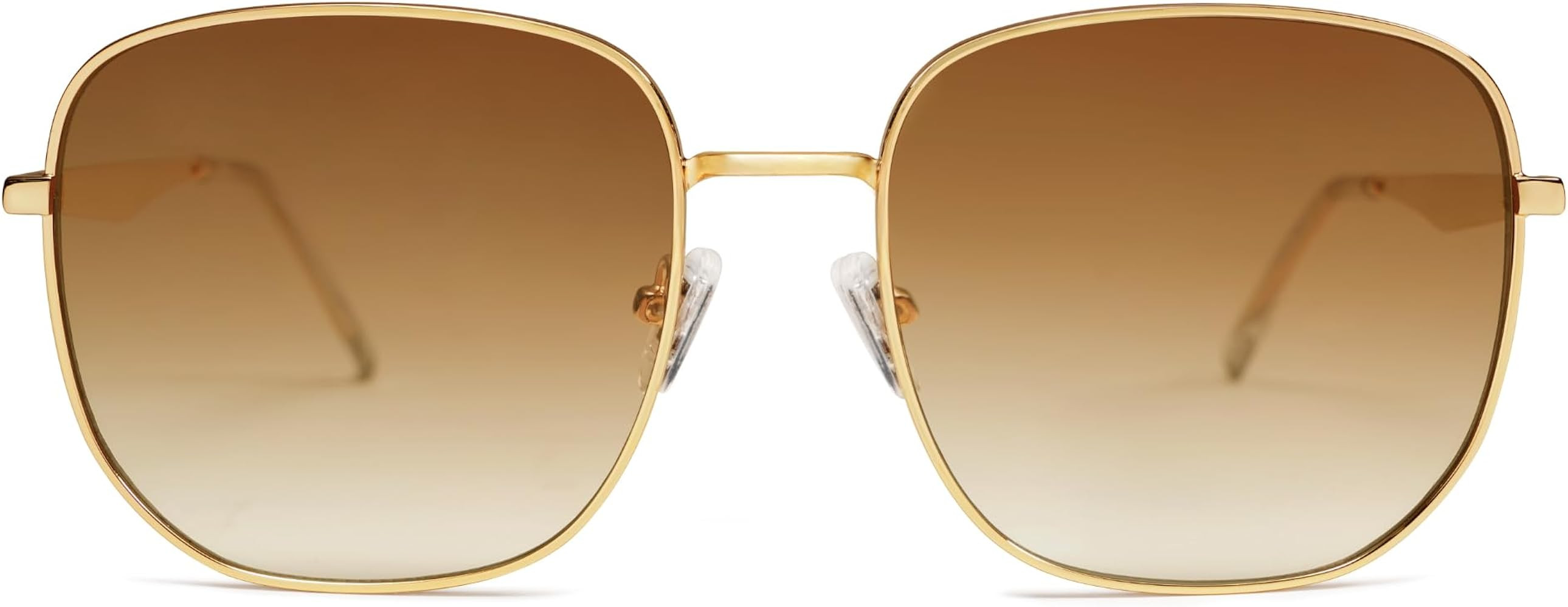 SOJOS Trendy Square Sunglasses for Women Men Retro Metal Frame Sun Glasses Classic Shades UV Prot... | Amazon (US)