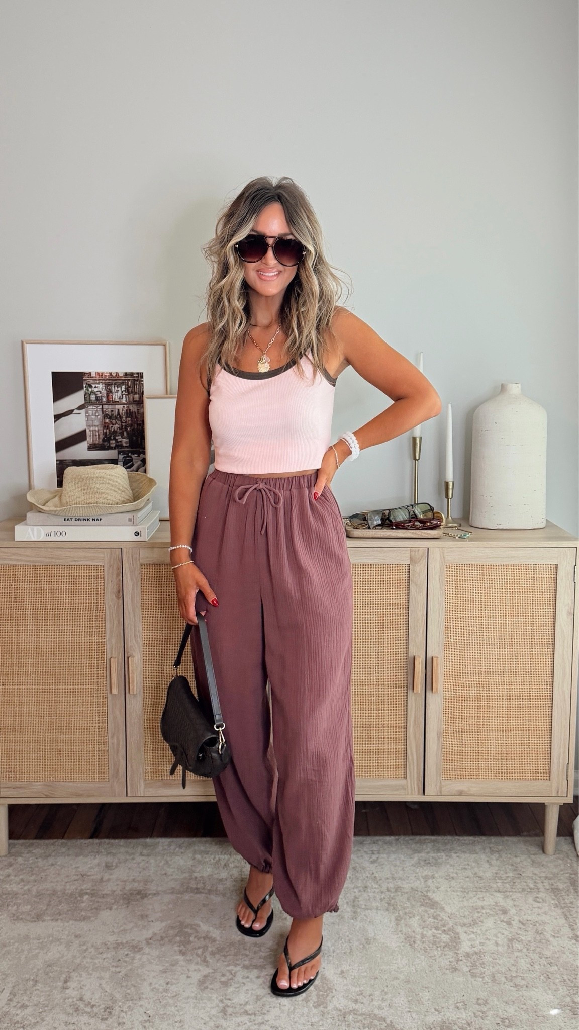 40% off with LEANN40 if expired use code LEANN35 ✨ love these balloon pants they’re so comfy! size S in both! neutral outfit, balloon pants, summer outfit @VICI

#LTKootd