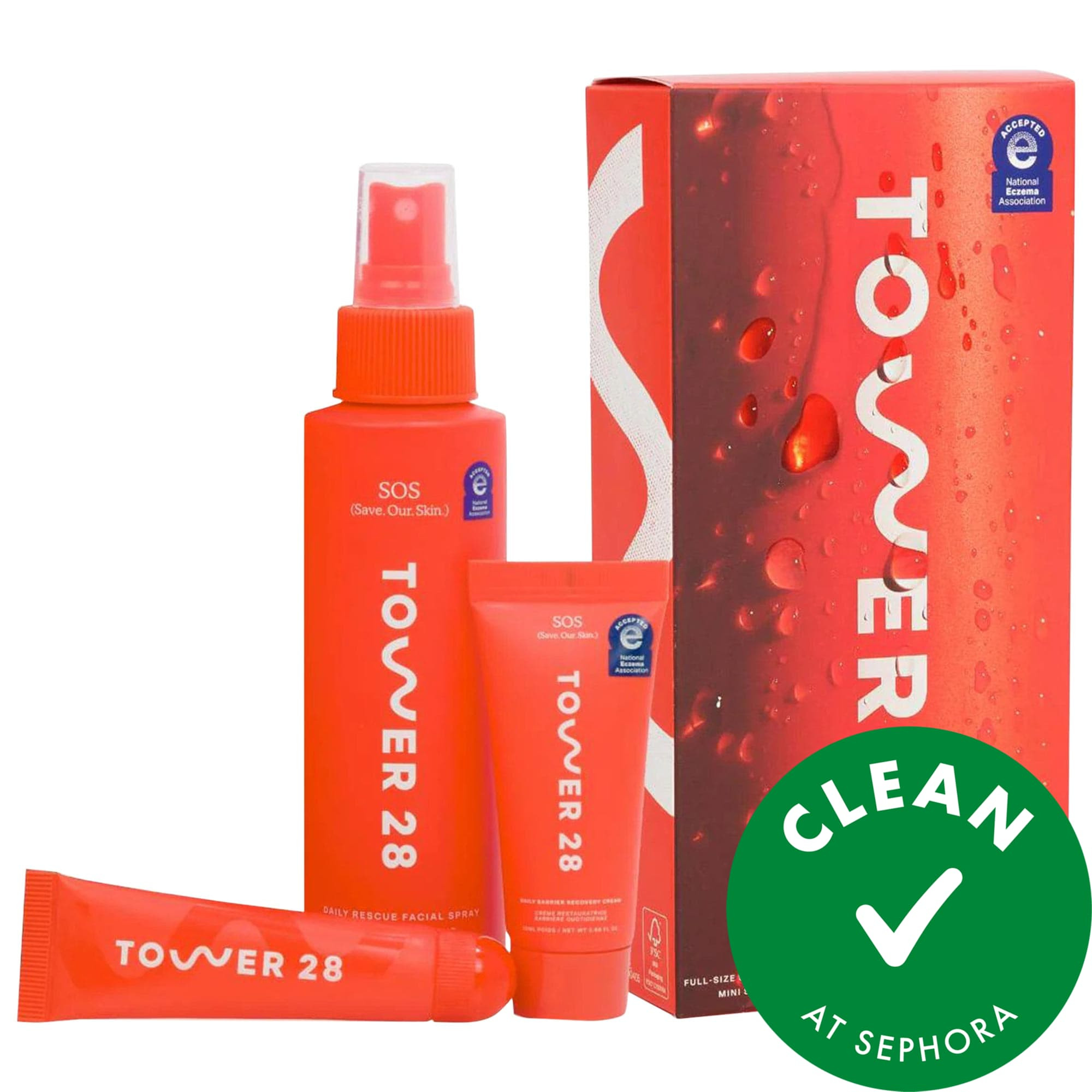 Tower 28 Beauty SOS Rescue Bestsellers Kit | Sephora (US)
