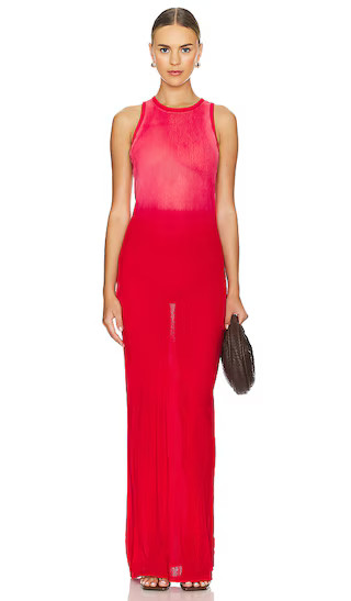 x REVOLVE Rio Maxi Dress in Cherry Cast | Revolve Clothing (Global)