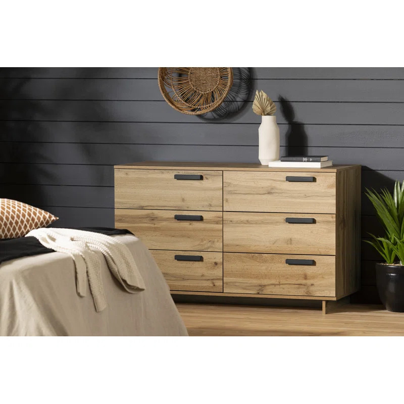 Cavalleri 6 Drawer 51.25" W Double Dresser | Wayfair North America