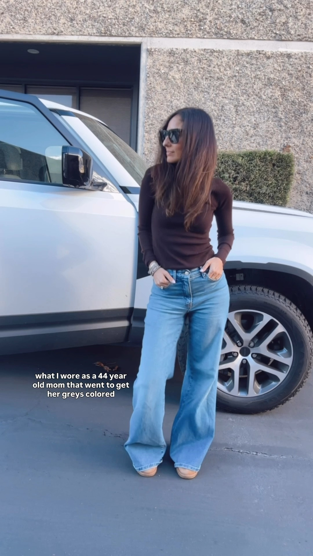 The best jeans in the world 💙 size down 

#LTKdayinmylife #LTKmomlife #LTKOver40