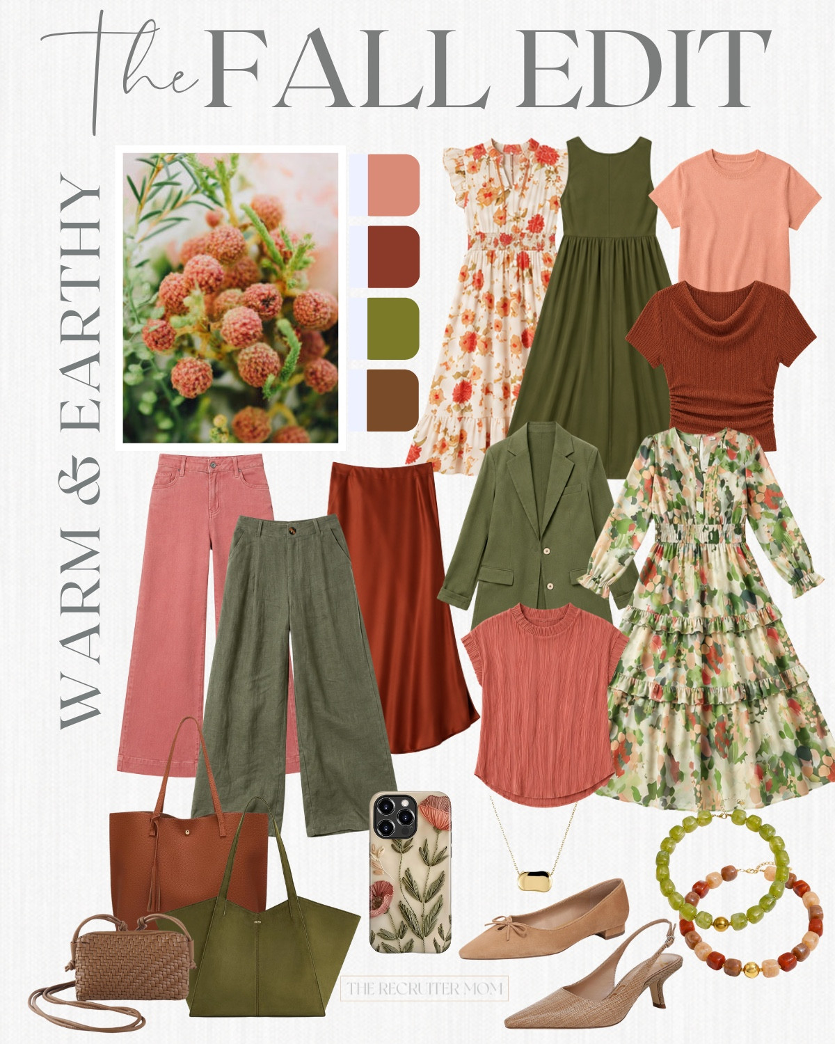 I have been playing with some of the color combos that are showing up in fall fashion this season.  These warm earthy tones give fall vibes while keeping rich colors throughout.

#LTKgrwm #LTKSeasonal #LTKWorkwear