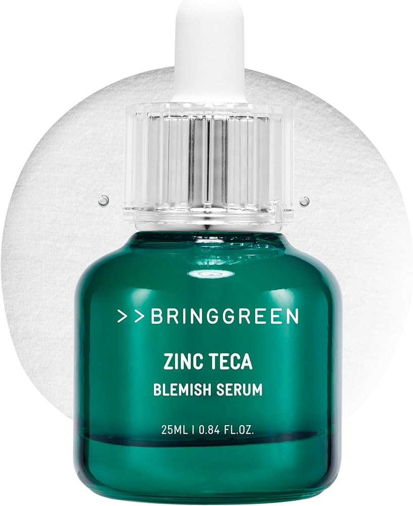 BRINGGREEN Zinc Teca Trouble Serum | Mild Acne Serum, Soothing effect to Troubled Skin, Improves ... | Amazon (US)