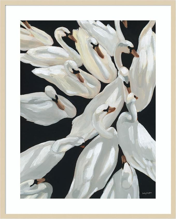 Amanti Art Framed Wall Art Print 41x33 Bevy by Haley Knighten, Animals Wall Art, Modern Contempor... | Amazon (US)