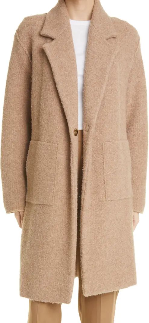 Merino Wool Blend Longline Cardigan | Nordstrom