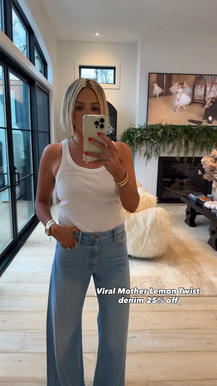 The best denim is on sale! If in between sizes size up 🫶