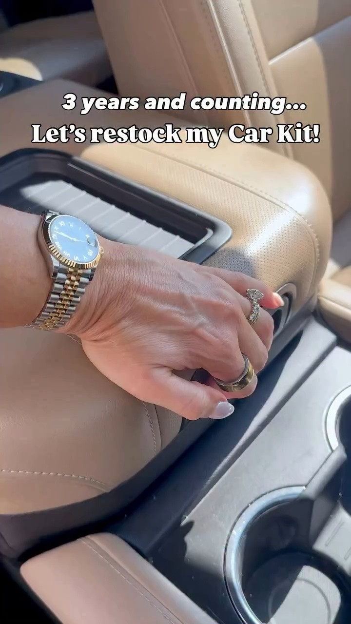 Not to be dramatic, BUT! Keeping a well stocked car kit has been one of the best adult decisions I’ve made. She gets USED y’all!! 👏

#emergencycarkit #carkit #carorganization #momlifehacks #travelhack

#LTKmomlife #LTKTravel #LTKselfcare