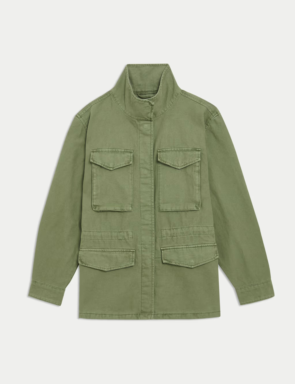 Pure Cotton Lightweight Utility Jacket | Marks & Spencer (UK)