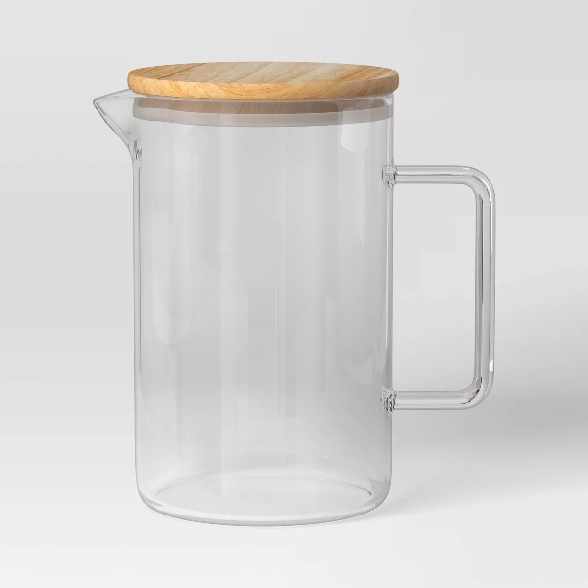 Glass Beverage Pitcher with Wood Lid - Threshold™ | Target